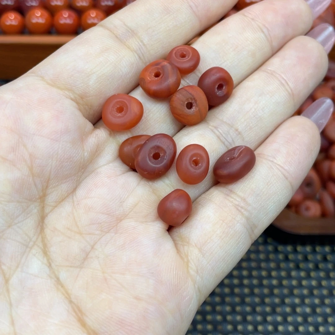 南红玛瑙未镶嵌颈饰战扣