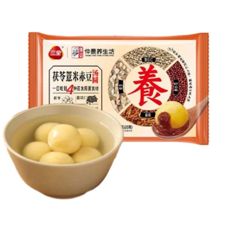 T三全茯苓薏米赤小豆汤圆400g(20250403)