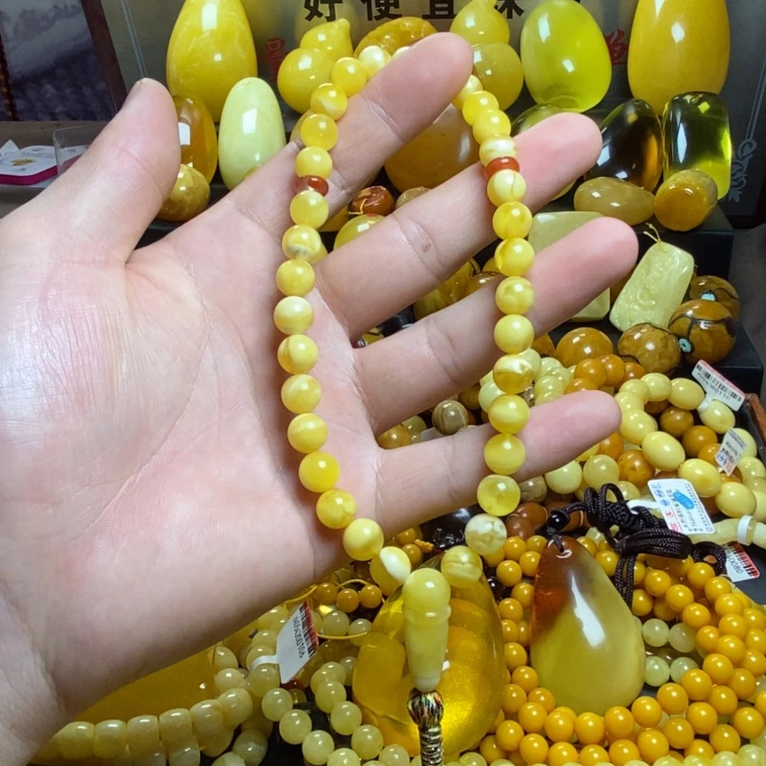 琥珀未镶嵌裸石蜜蜡