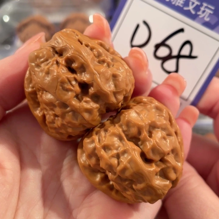 把件文玩核桃D68蛤蟆头38
