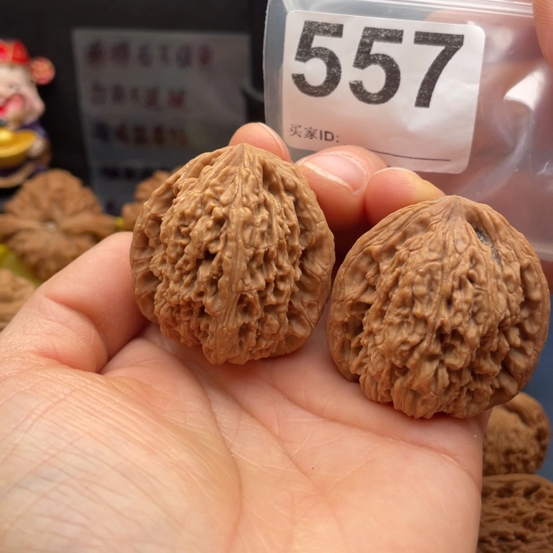 把件文玩核桃南疆凹底高炮38