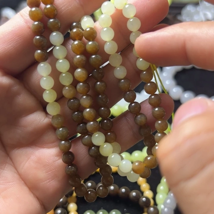 和田玉（糖玉）未镶嵌手串