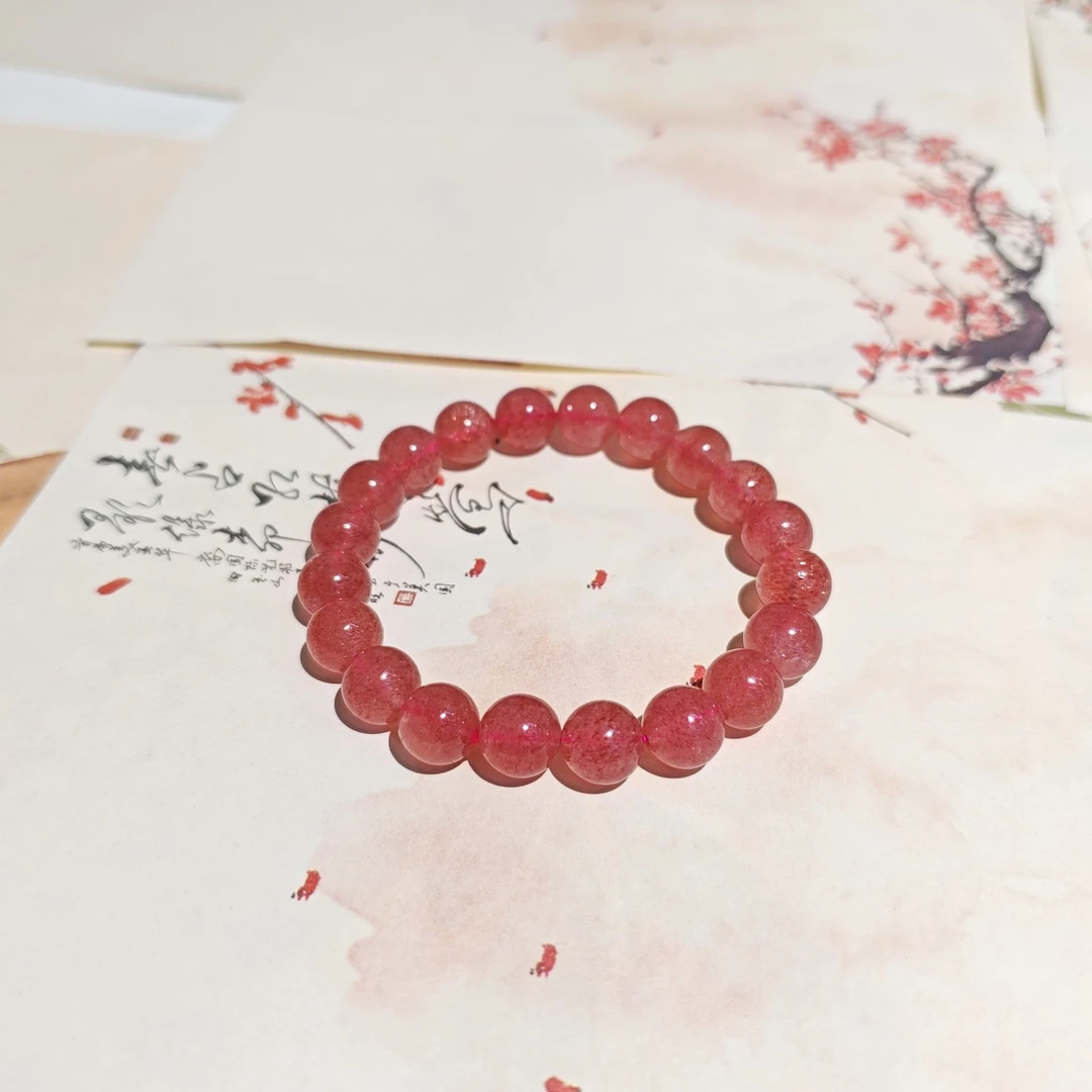 草莓晶手串 1605 多样式发一件