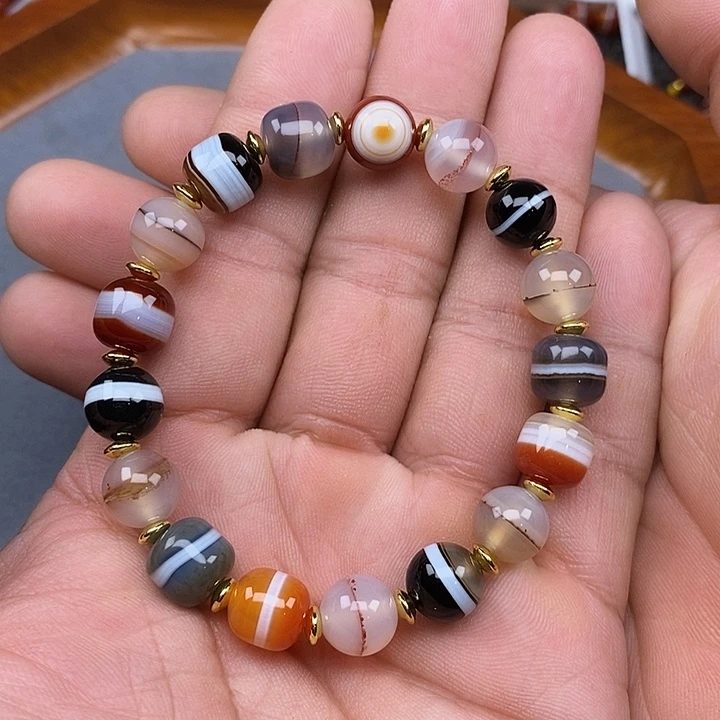 玛瑙/玉髓手链未镶嵌