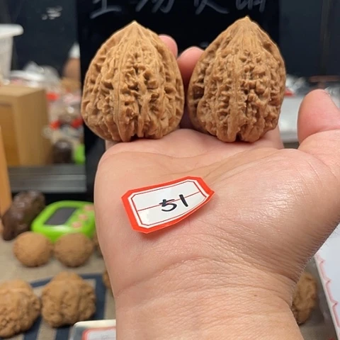 文玩核桃把件大沽石43
