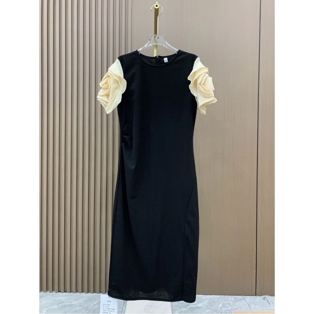 2扣号链接-时尚女小香风国风长袖轻奢短款百搭春秋夏连衣裙合集！!