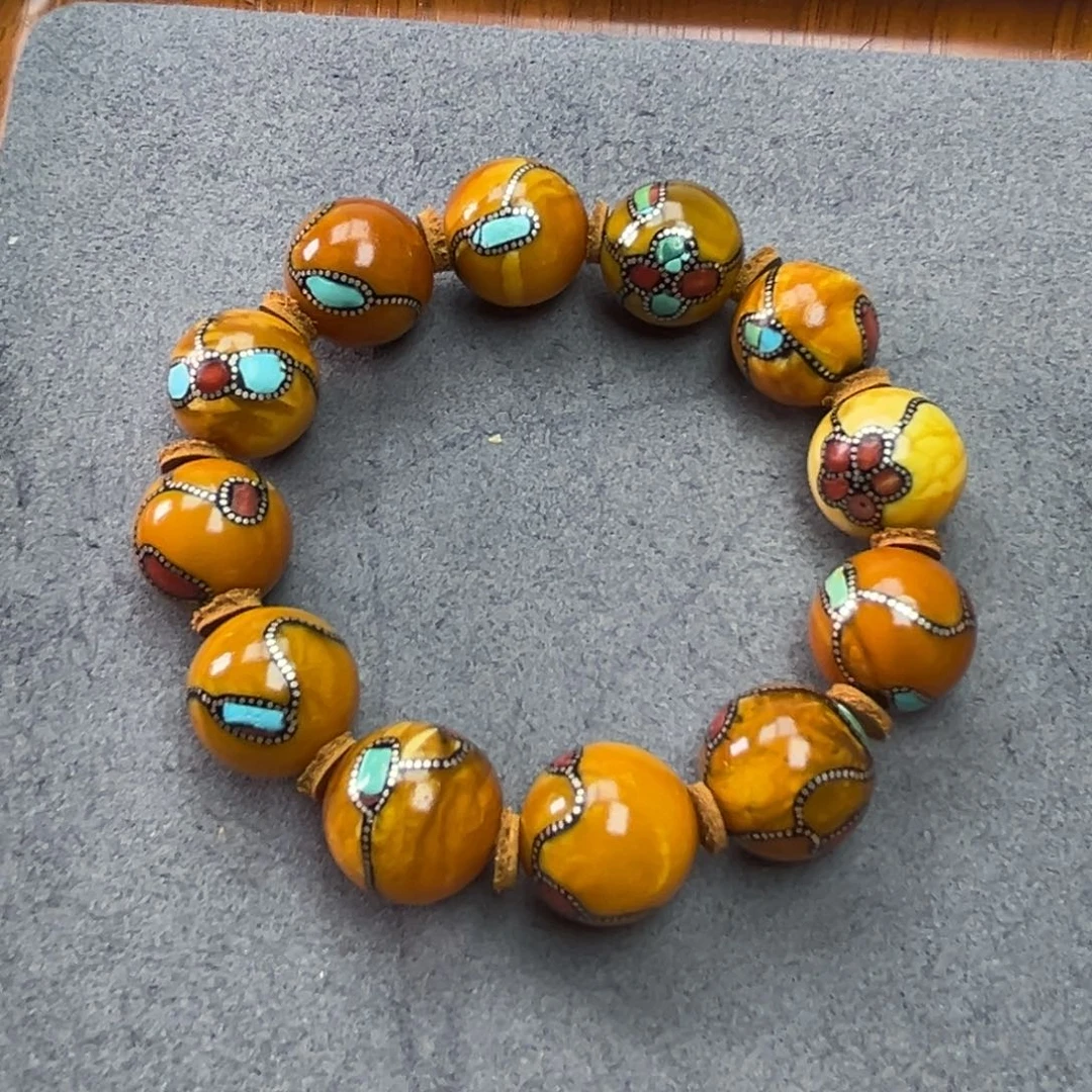 蜜蜡未镶嵌吊坠(不含链)