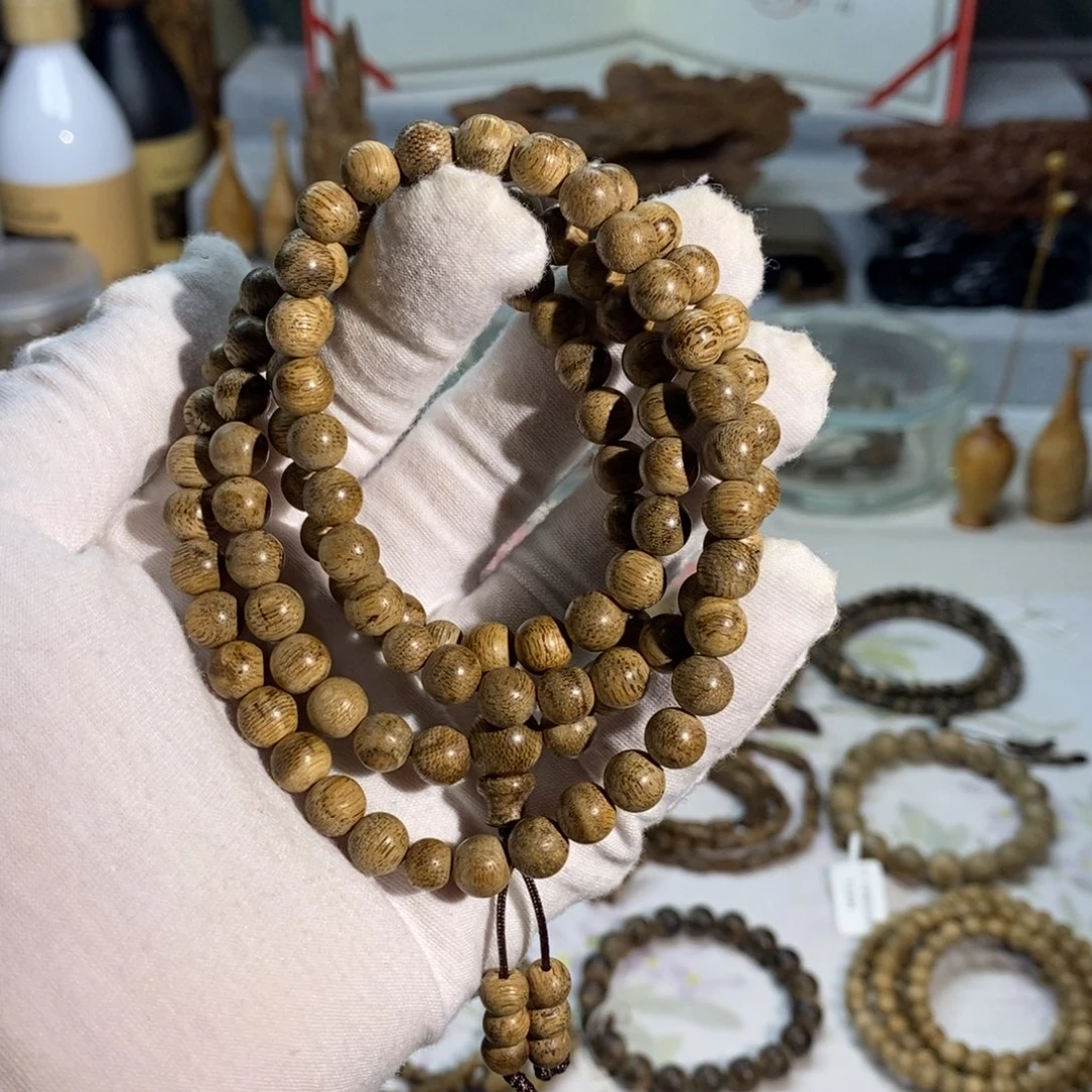 手串沉香泰国软丝 07多 15克