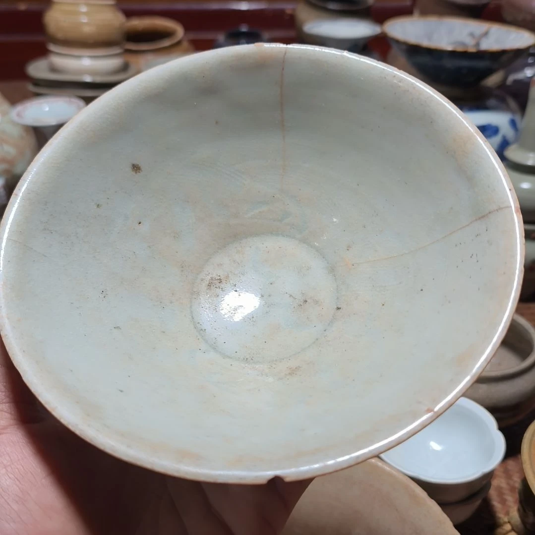 石*烟湖田窑小碗一个全品