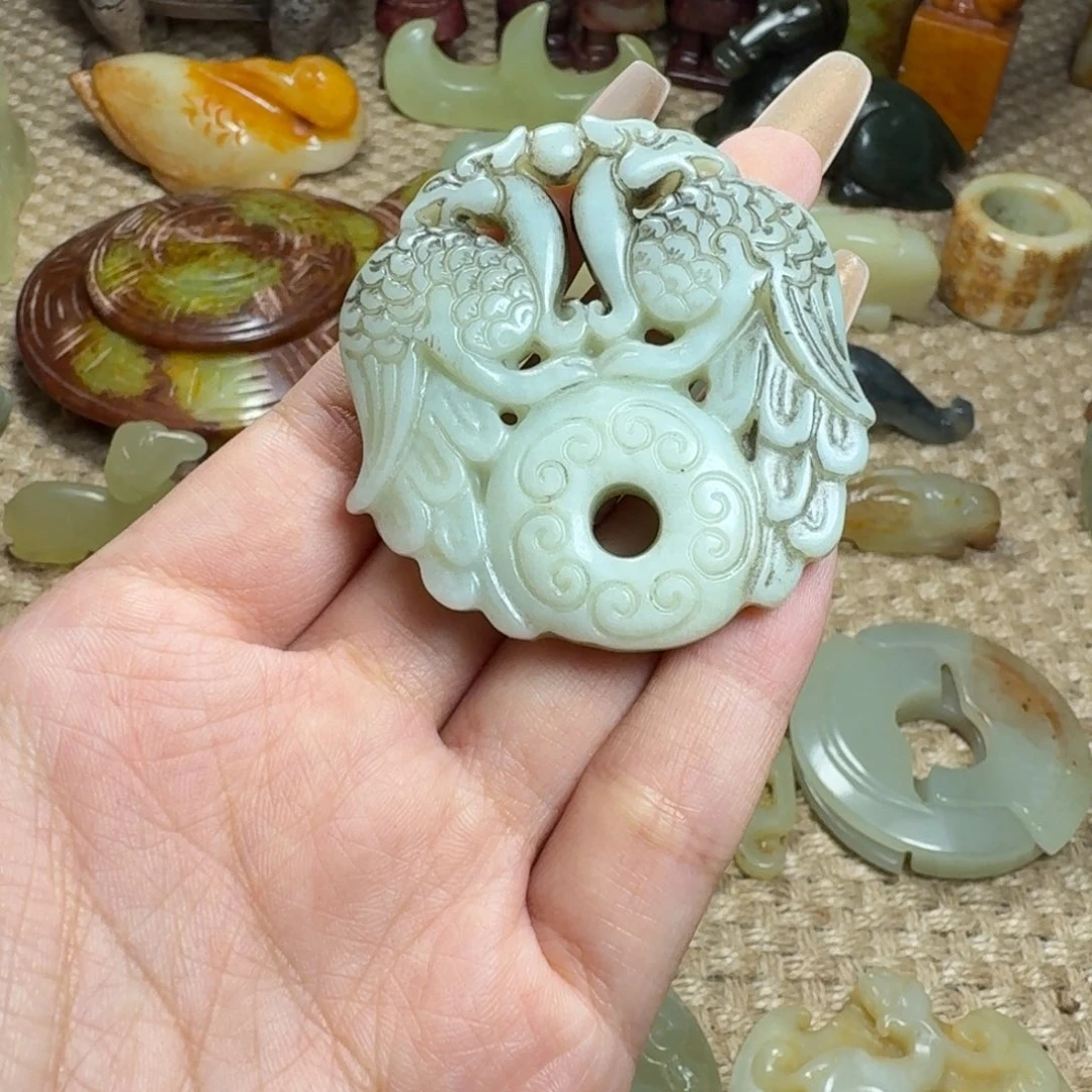 吊坠白玉菩提挂件
