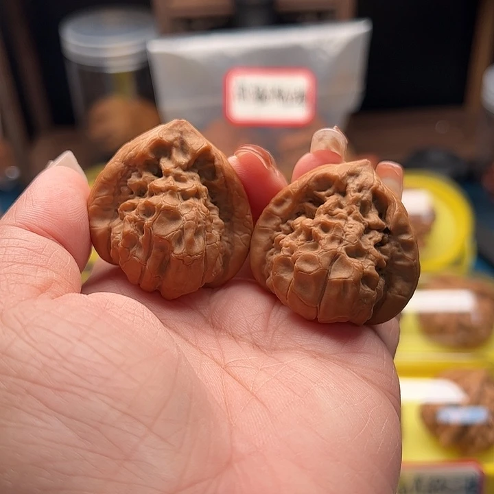 吊坠文玩核桃龙鼎异型 全品