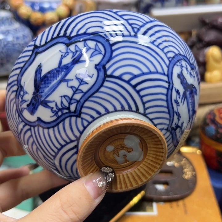 大***转陶瓷中古美术工艺品