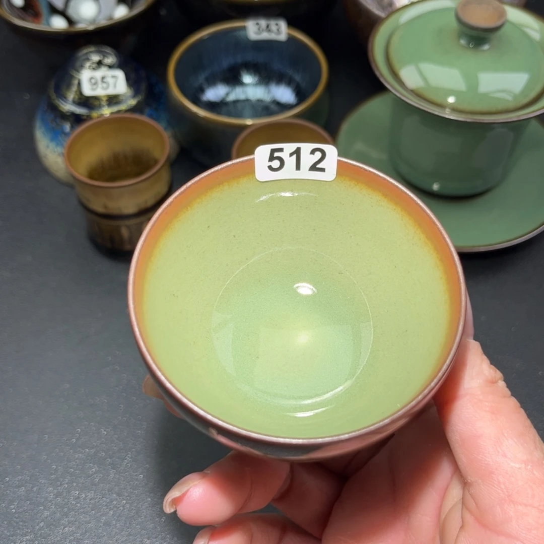 茶盏512 建盏单盏放大漏……