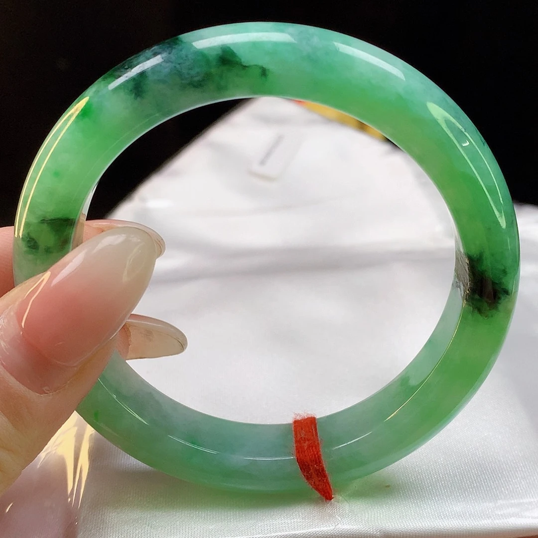 翡翠手镯未镶嵌天然翡翠9014