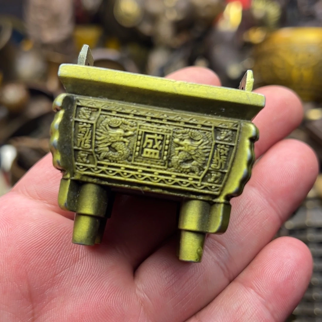 茶壶香炉铜器摆件