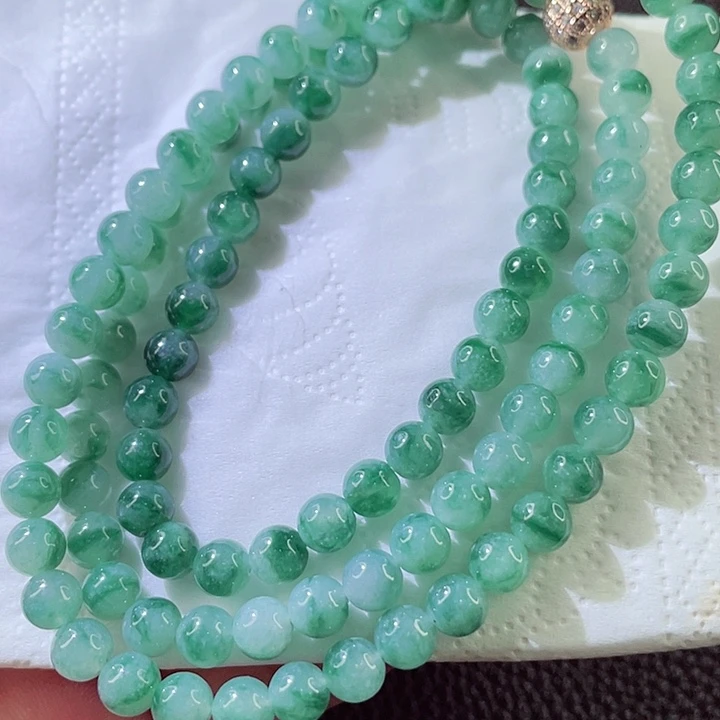 翡翠未镶嵌手链翡翠