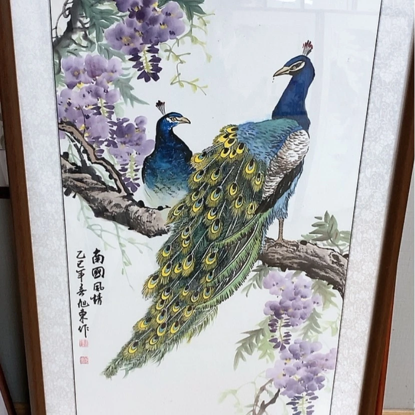 【闪购商品】国画手绘国画带框