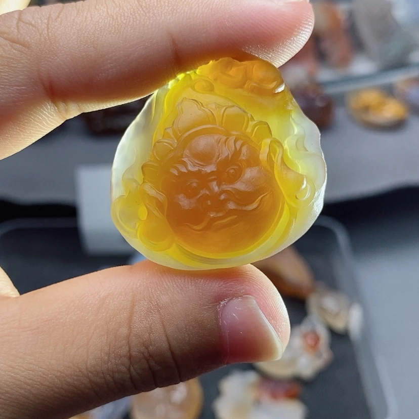 【闪购商品】未镶嵌吊坠定制玛瑙