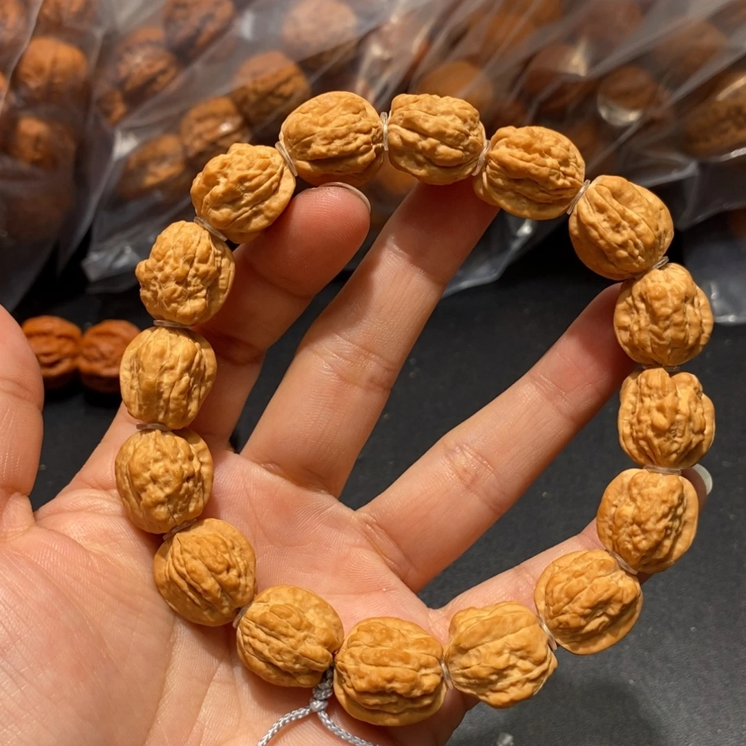核桃金蟾核桃手串