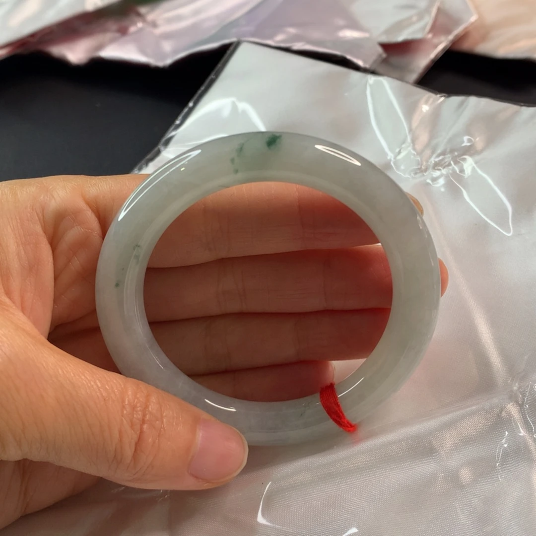 翡翠未镶嵌手镯翡翠手镯52.2