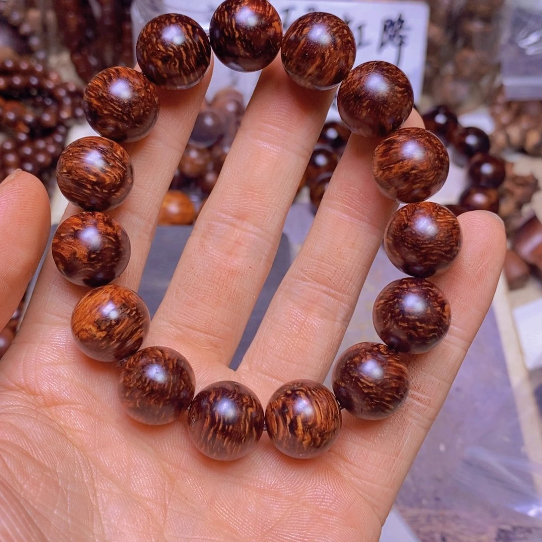降真香手串/手链海南红降1.5龙鳞毕业