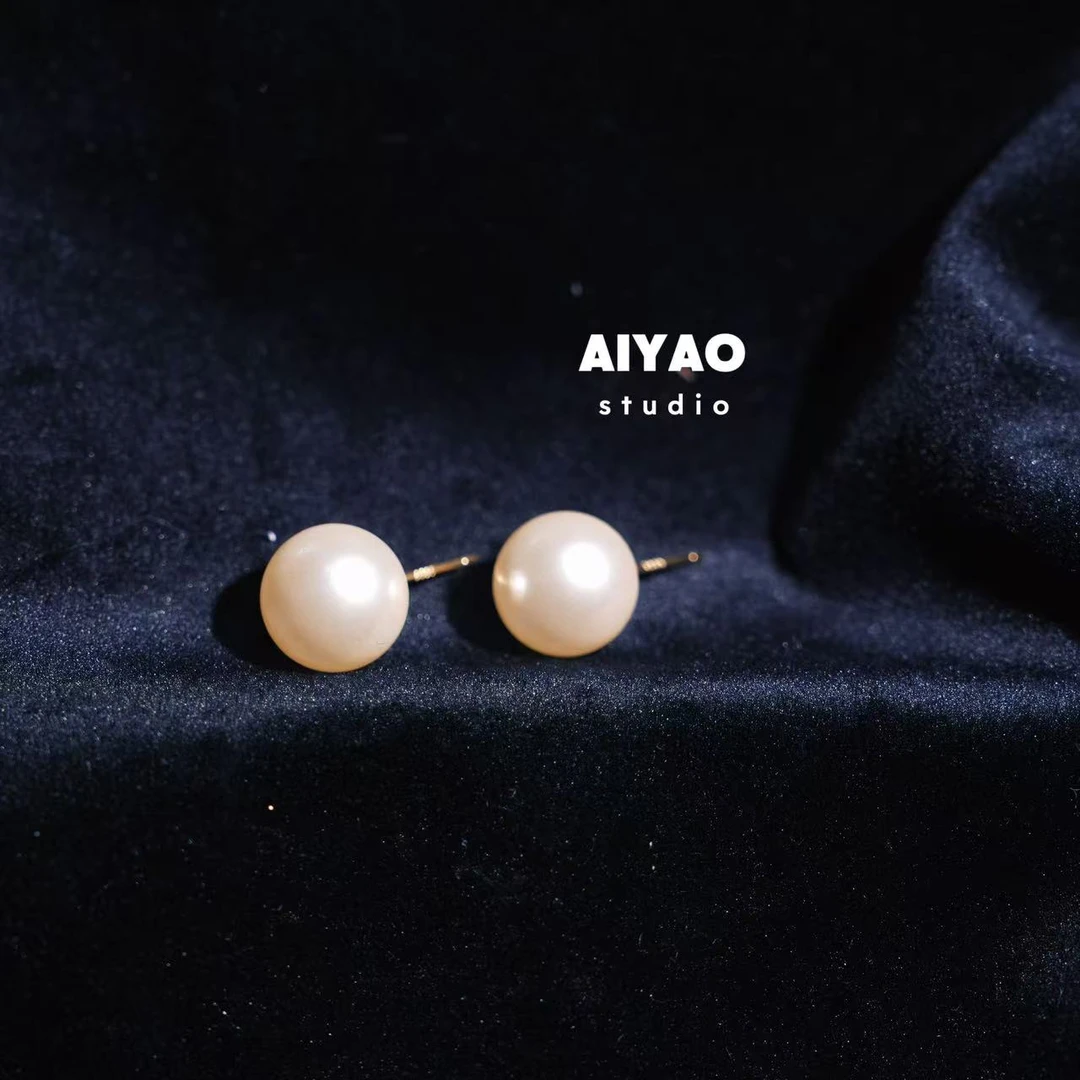 合金耳饰 【AIYAO】许你耀眼同款珍珠耳钉12