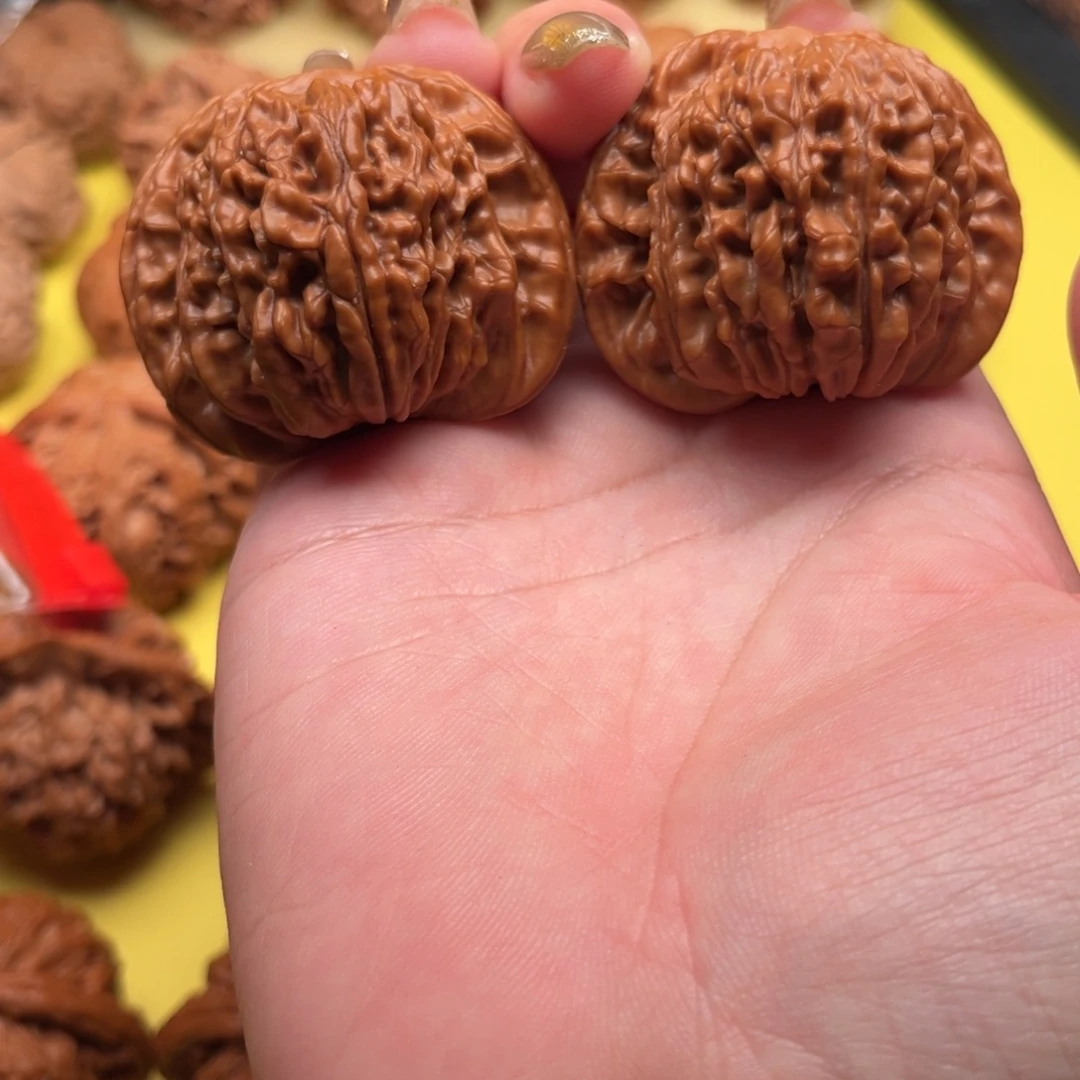 吊坠桃核47四座楼文玩核桃