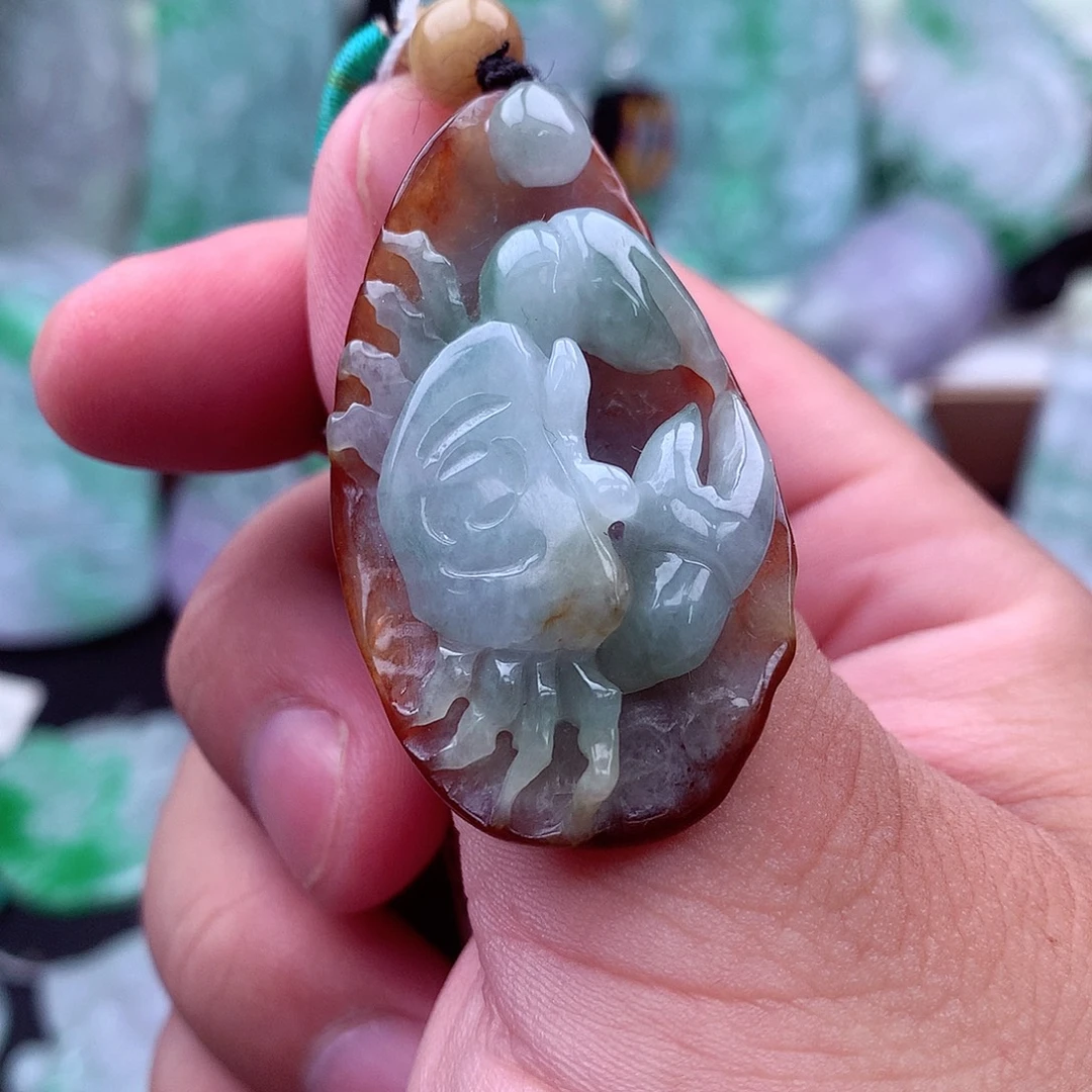 吊坠(不含链)未镶嵌翡翠