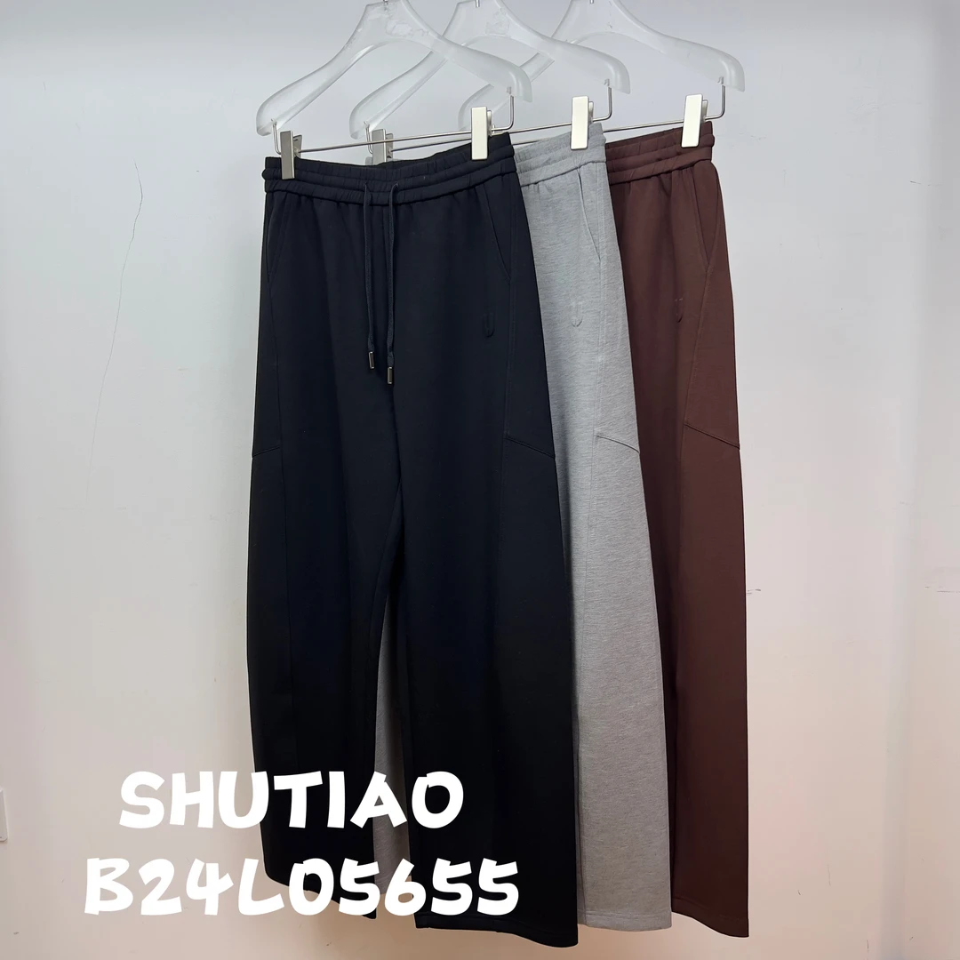 【SHUTIAO】2024秋冬：新款小众设计款裤子B24L05655