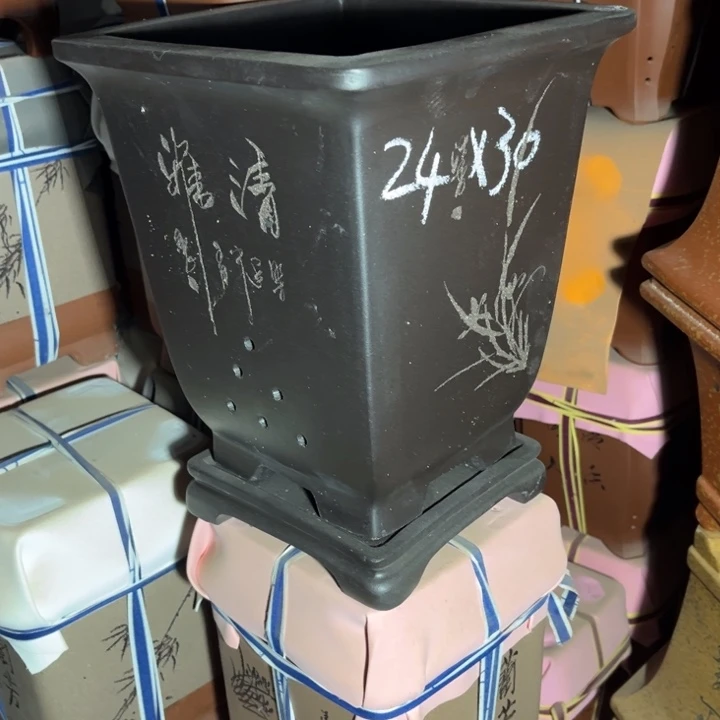 紫砂花盆紫砂花盆