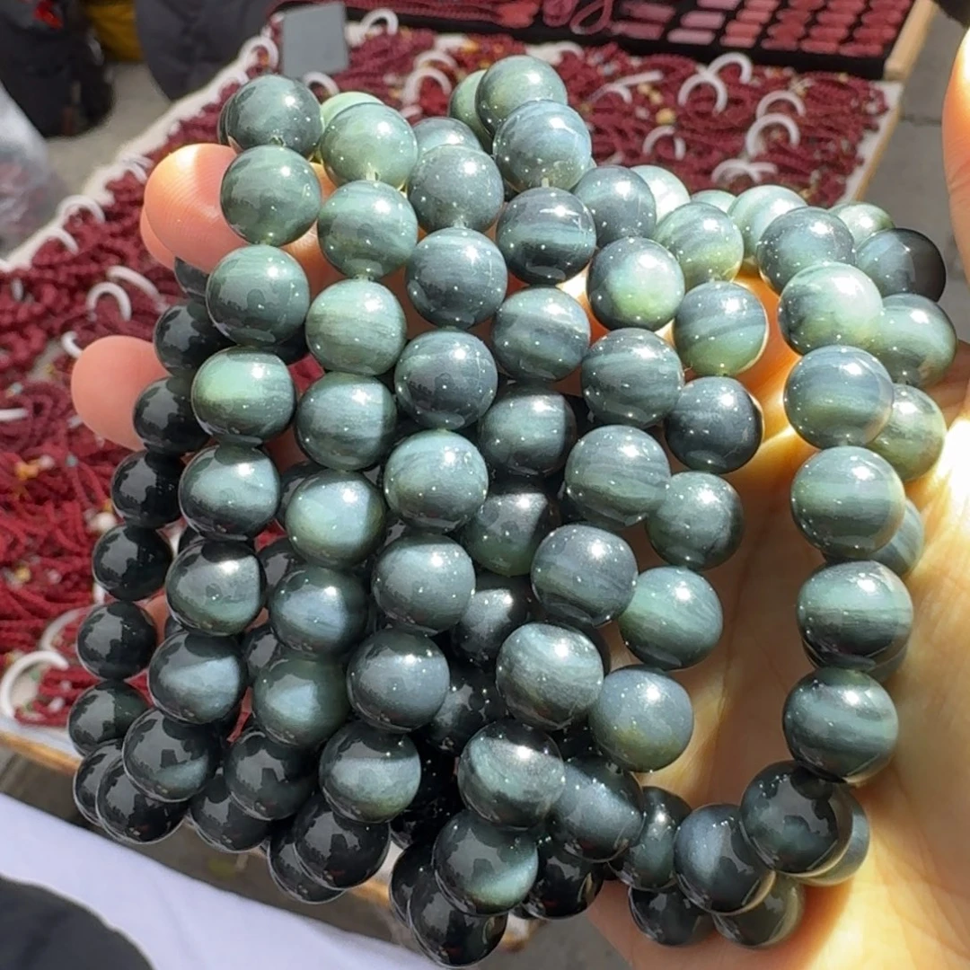 和田玉未镶嵌颈饰新疆若羌青花帅弟弟多样性拍一发一