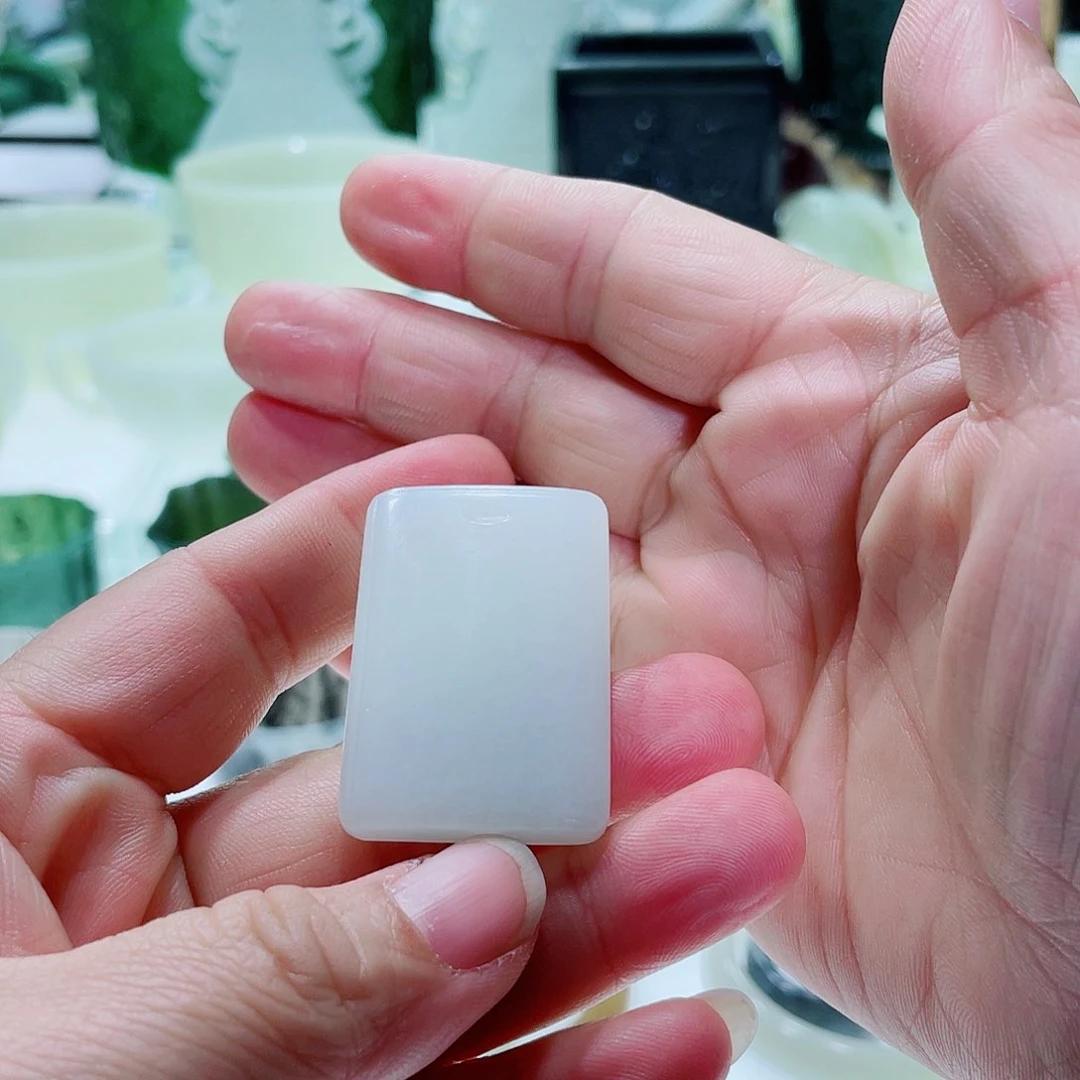 和田玉挂件未镶嵌清*