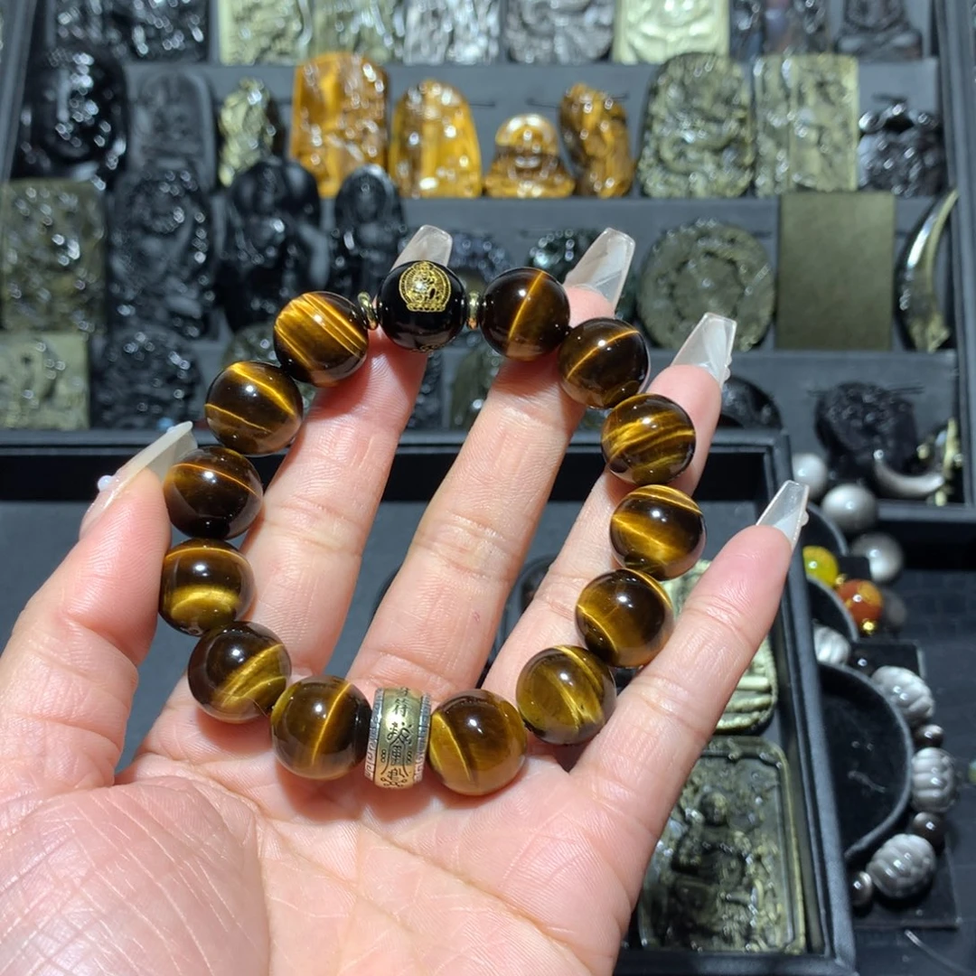 木变石（虎睛石）手链未镶嵌青