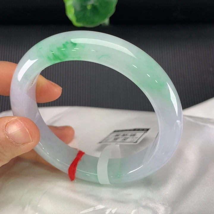 翡翠手镯未镶嵌正圈58