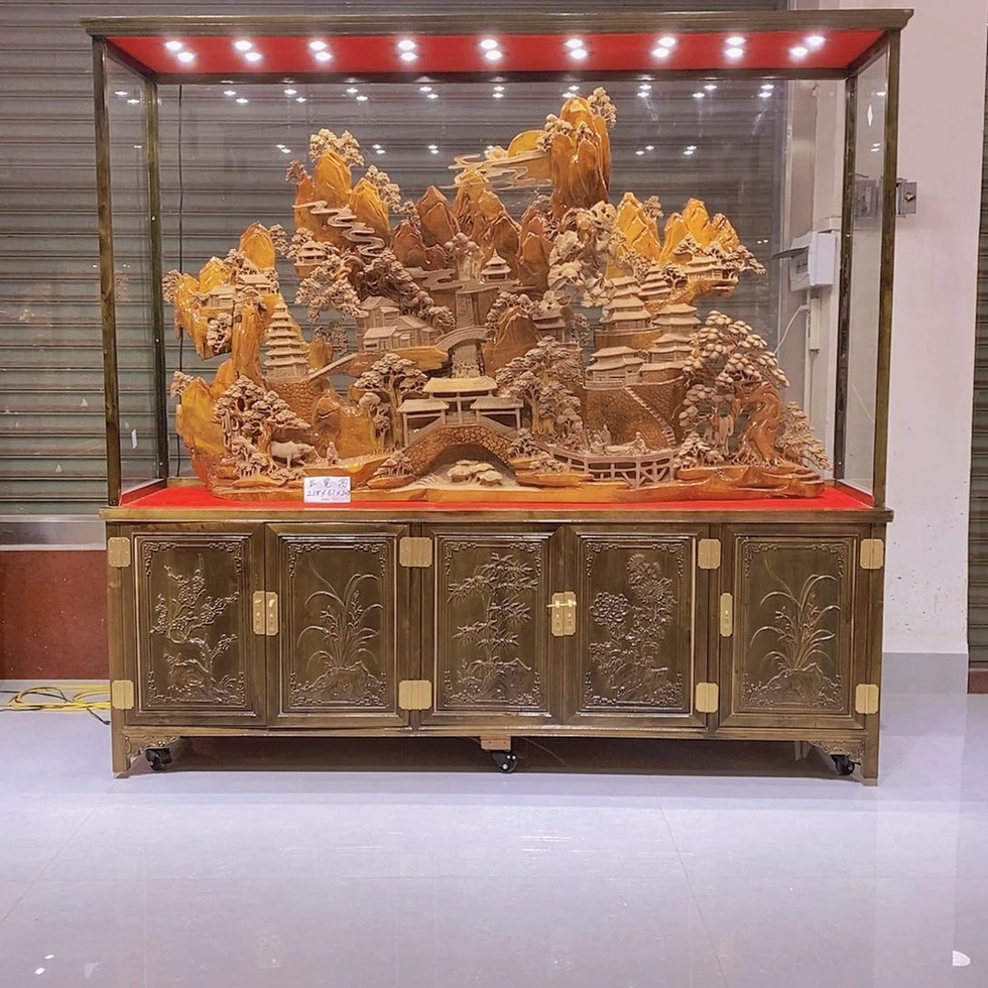 金丝楠大*哥金丝楠小叶桢楠摆件