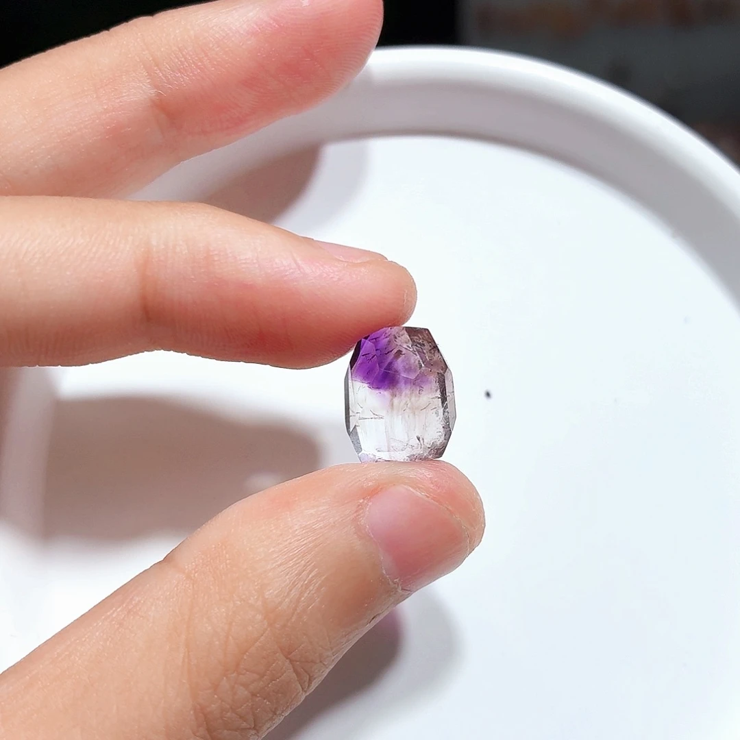 水晶珠宝半成品未镶嵌超七打孔不退换