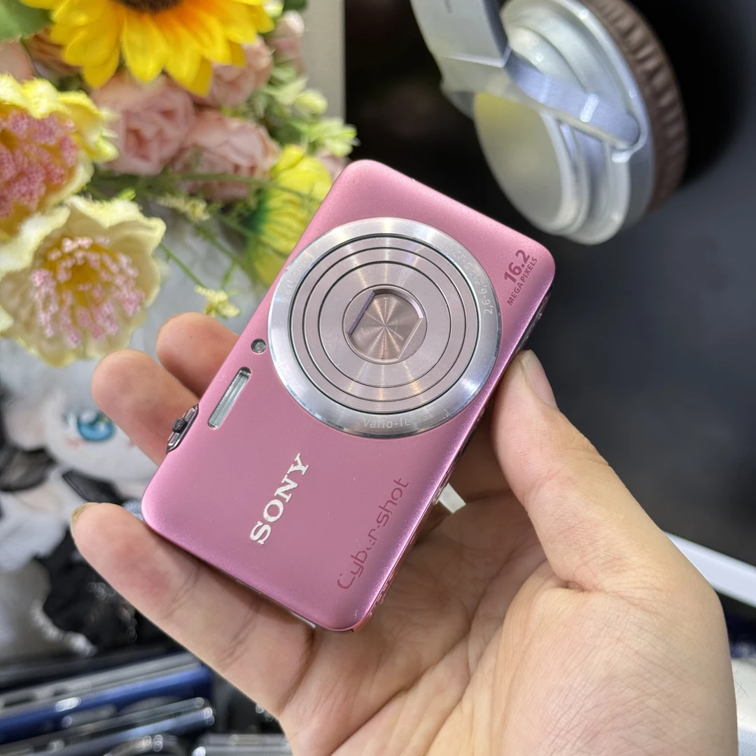 9新 Sony/索尼 索尼wx30精品机樱花粉1600万像素 触摸屏带配件