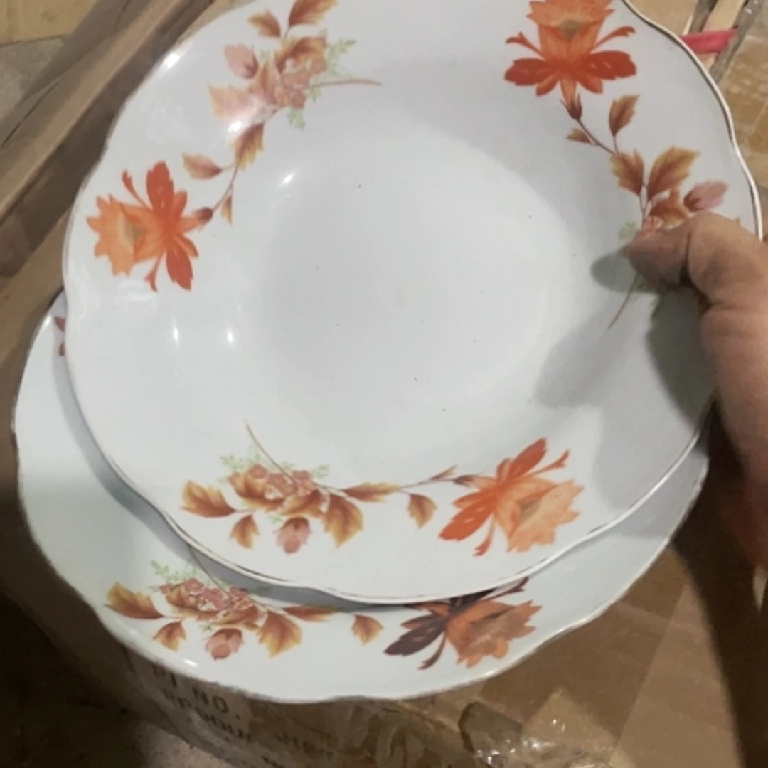 【闪购商品】景德镇陶瓷23公分2个