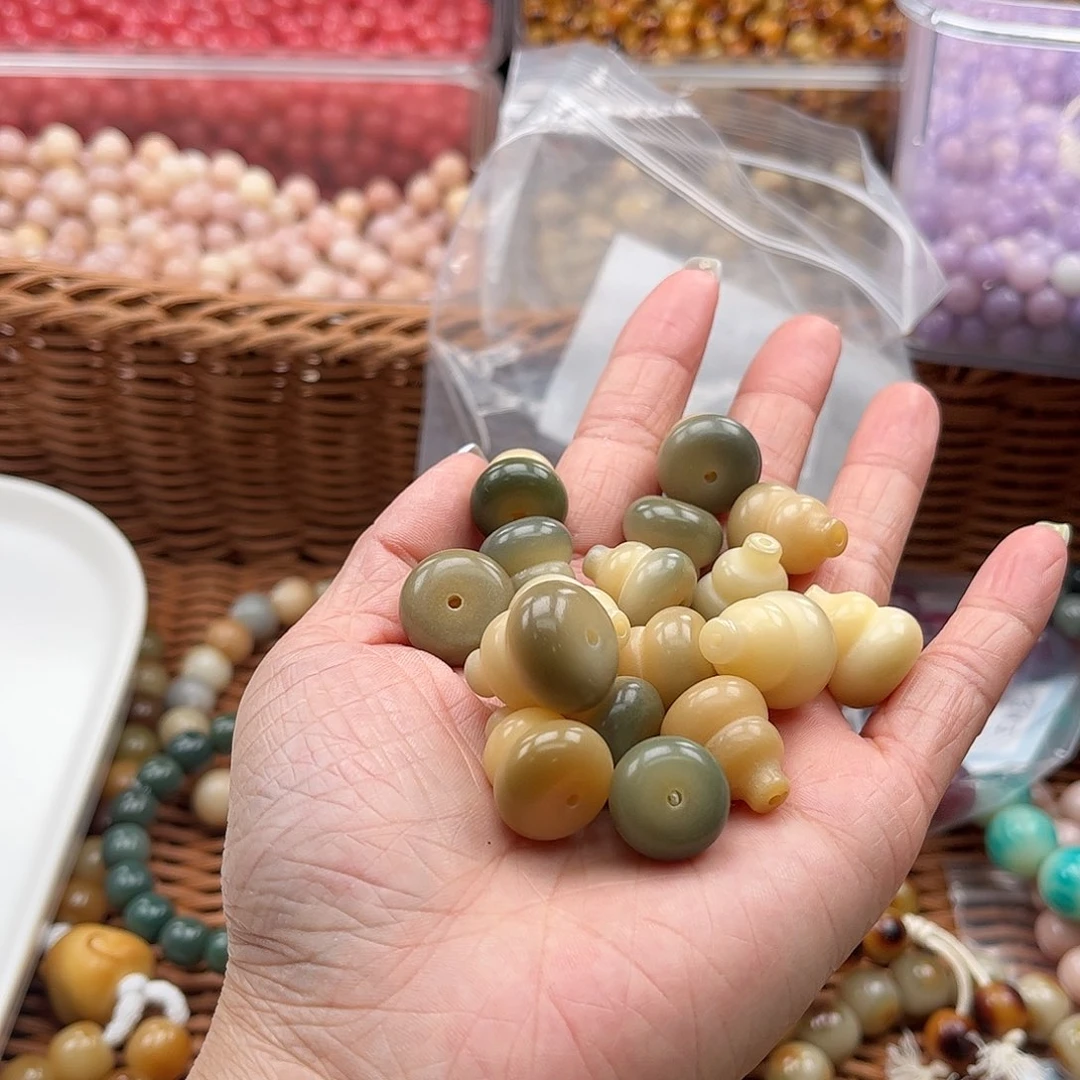 白玉菩提吊坠a/14mm/10颗