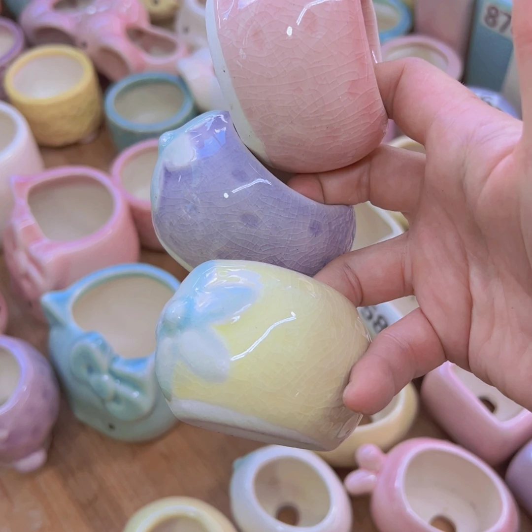 陶瓷花盆当场凑满12包邮