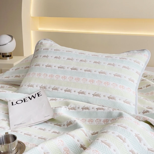 雅赞雅赞【成人枕巾枕套】高档透气亲肤简约加厚吸汗家用单支婴幼儿