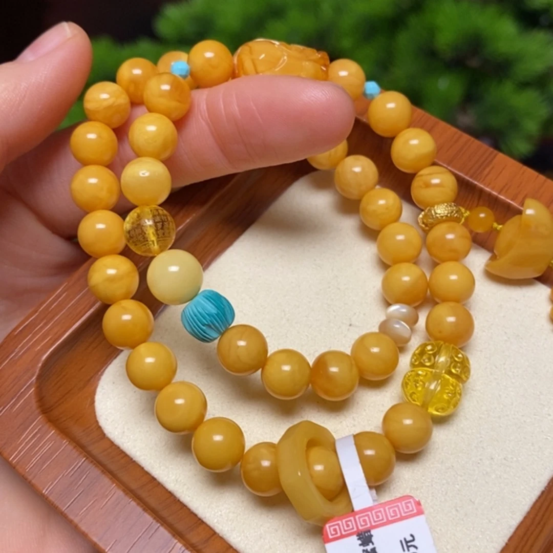 【闪购商品】手链蜜蜡未镶嵌手串