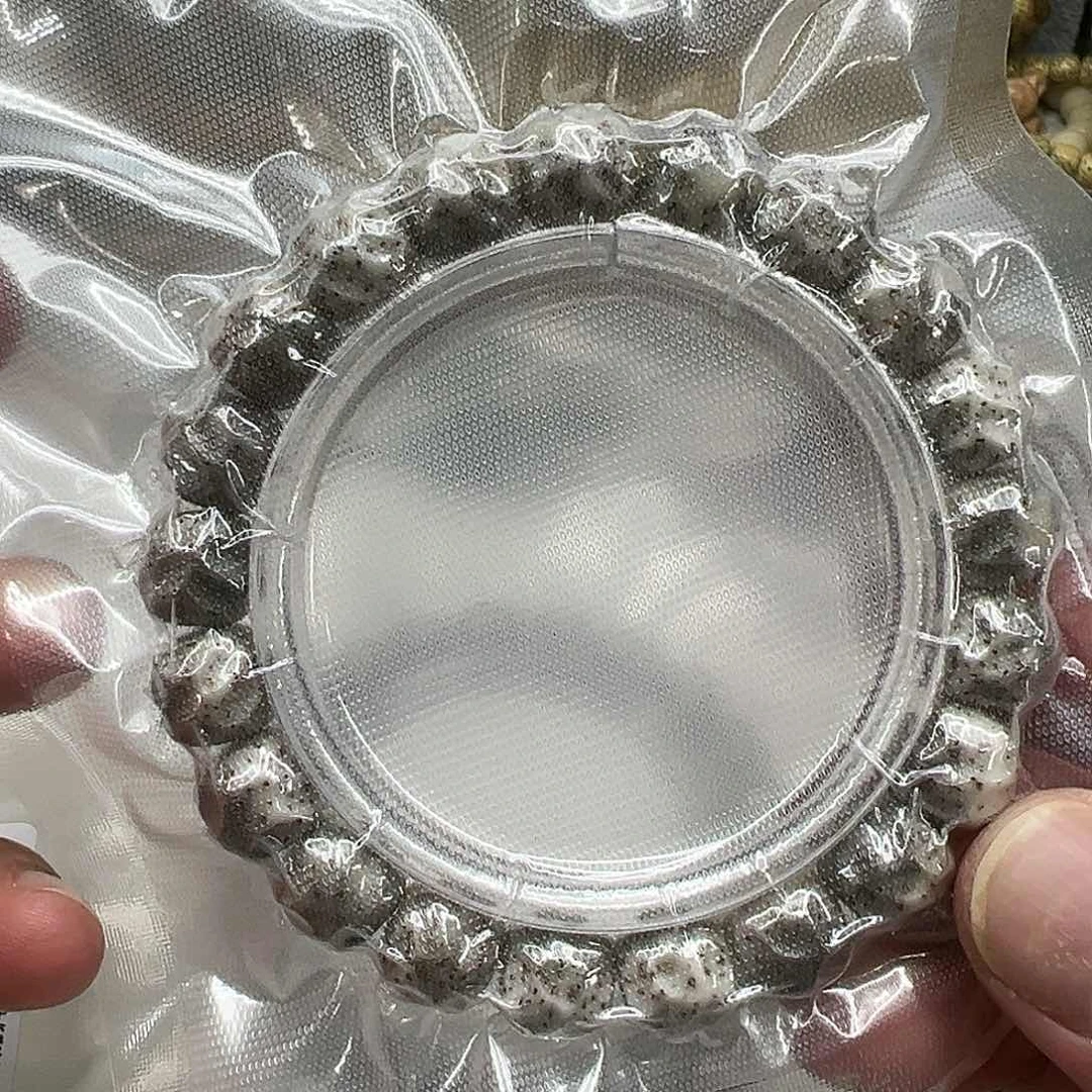 星月菩提手串23卓越绿星月菩提单圈无相1.1