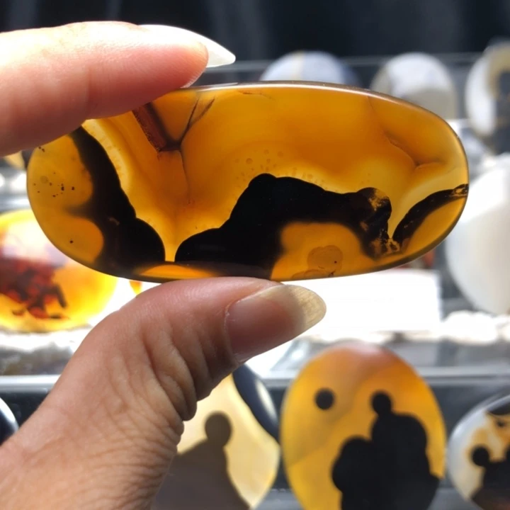 玛瑙/玉髓合金珠宝奇石111有瑕