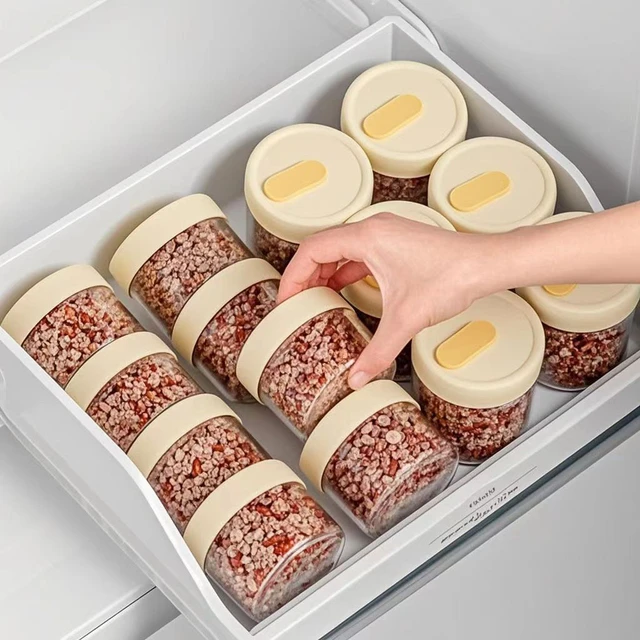 日本高硼硅玻璃糙米饭分装盒杂粮饭减脂定量小饭盒食品级冷冻保鲜