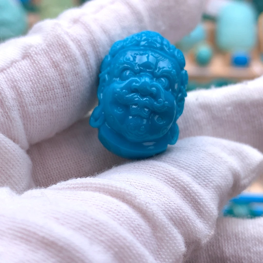 未镶嵌绿松石耳饰