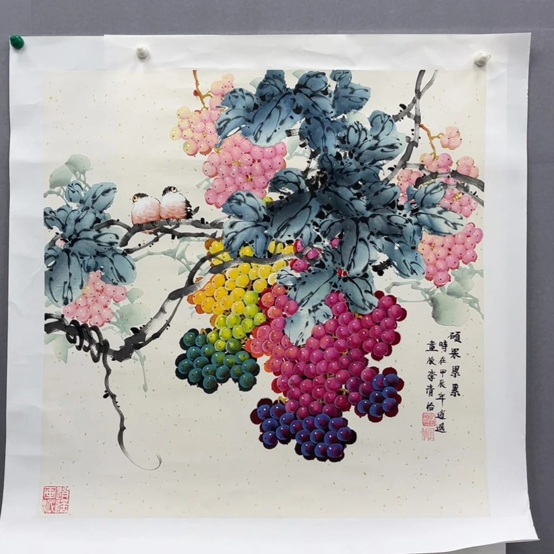 国画手绘画作品和绘画