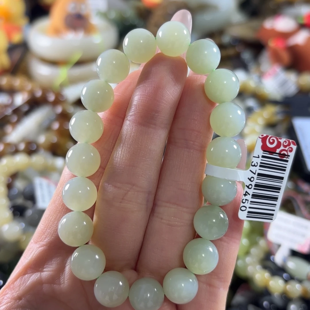 和田玉未镶嵌手串76