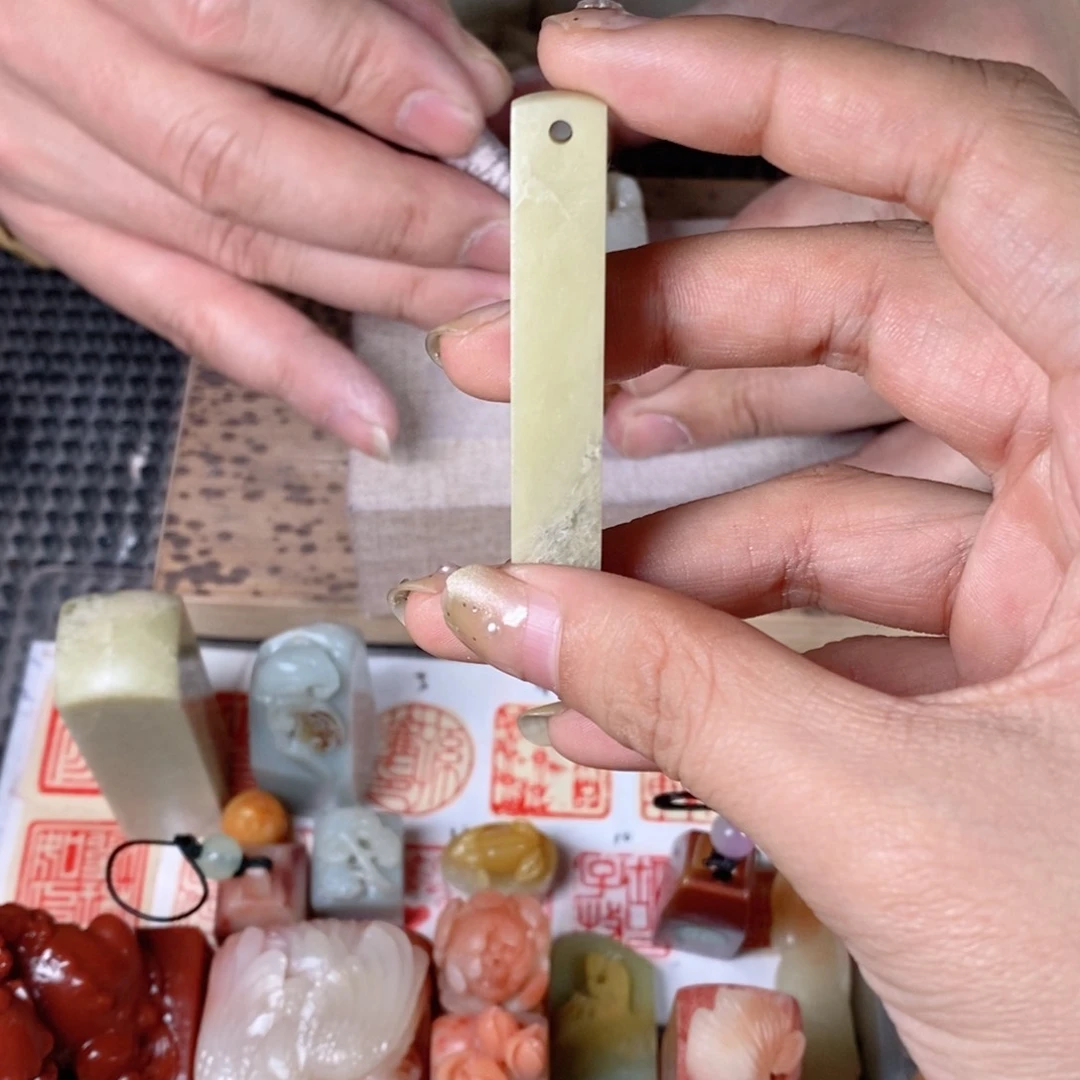 青田石潘****ℴ成品正章书法用品