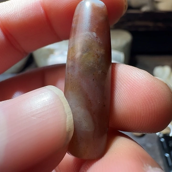 和田玉（糖玉）颈饰未镶嵌牧*